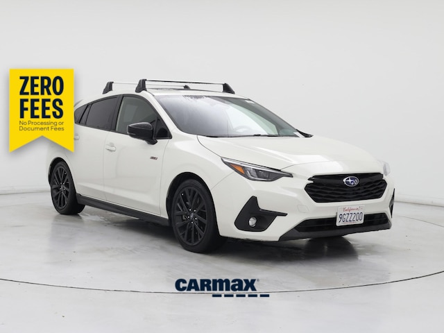 White 2024 Subaru Impreza RS AWD Wagon All-Wheel Drive Automatic