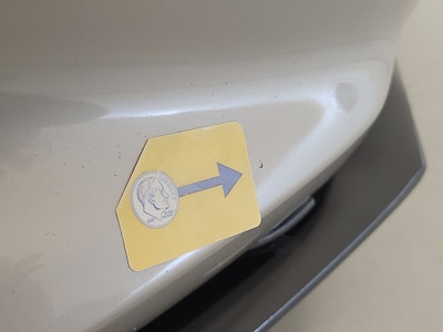 Bumper Front Cosmetic Imperfection