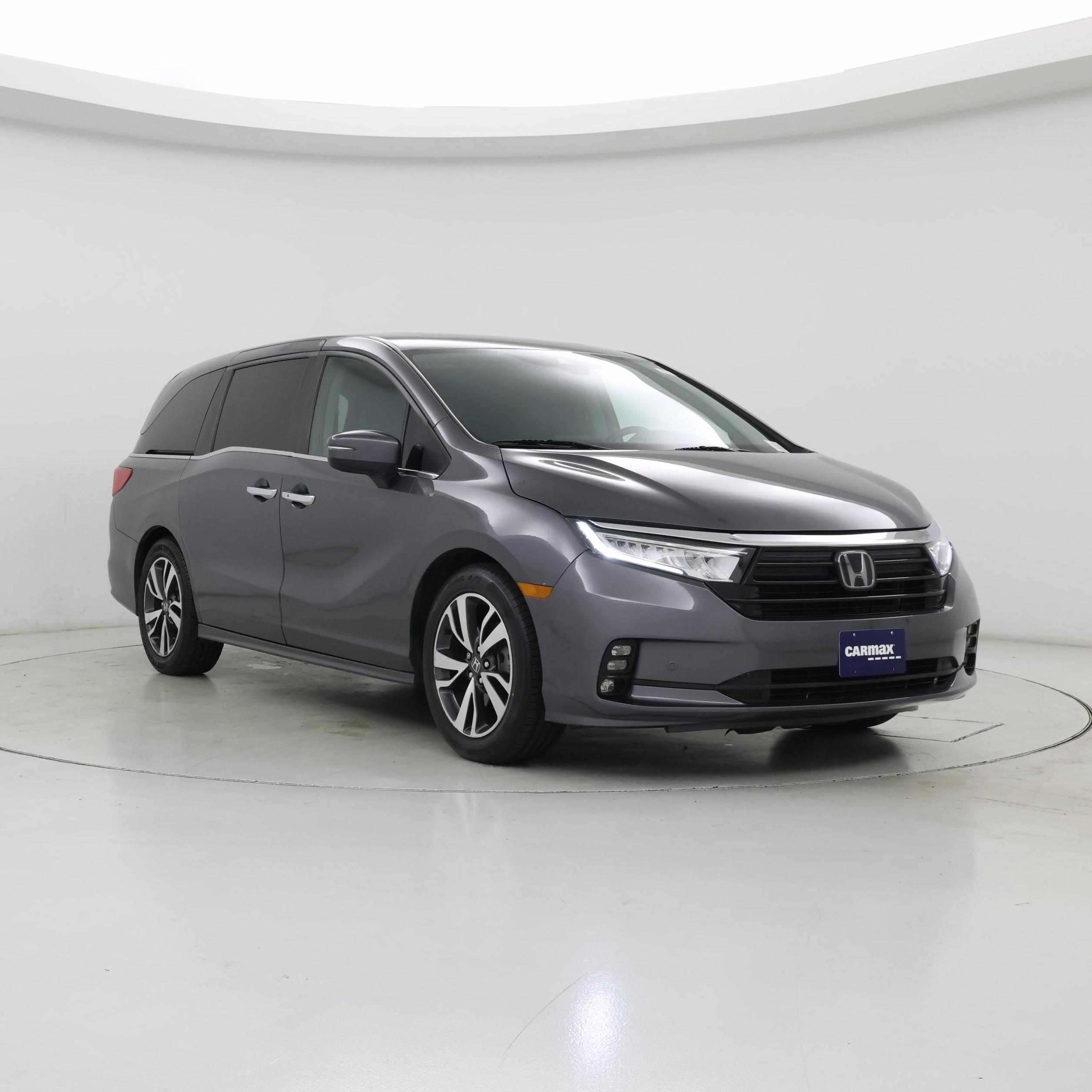 Gray 2022 Honda Odyssey Minivan Front-Wheel Drive Automatic