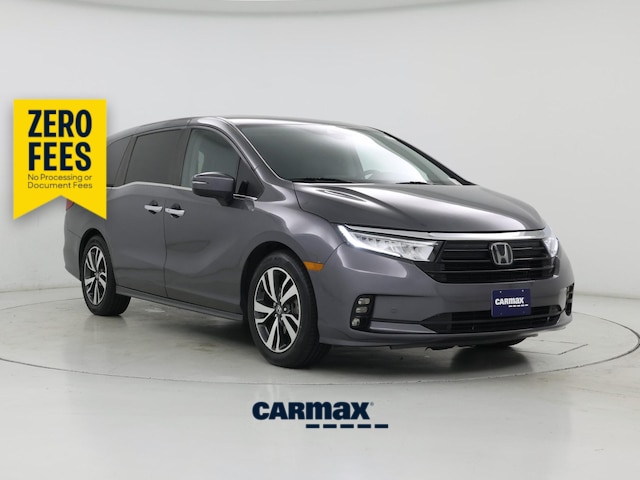 Gray 2022 Honda Odyssey Minivan Front-Wheel Drive Automatic