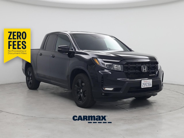 Black 2025 Honda Ridgeline Black Edition AWD Pickup Truck All-Wheel Drive Automatic