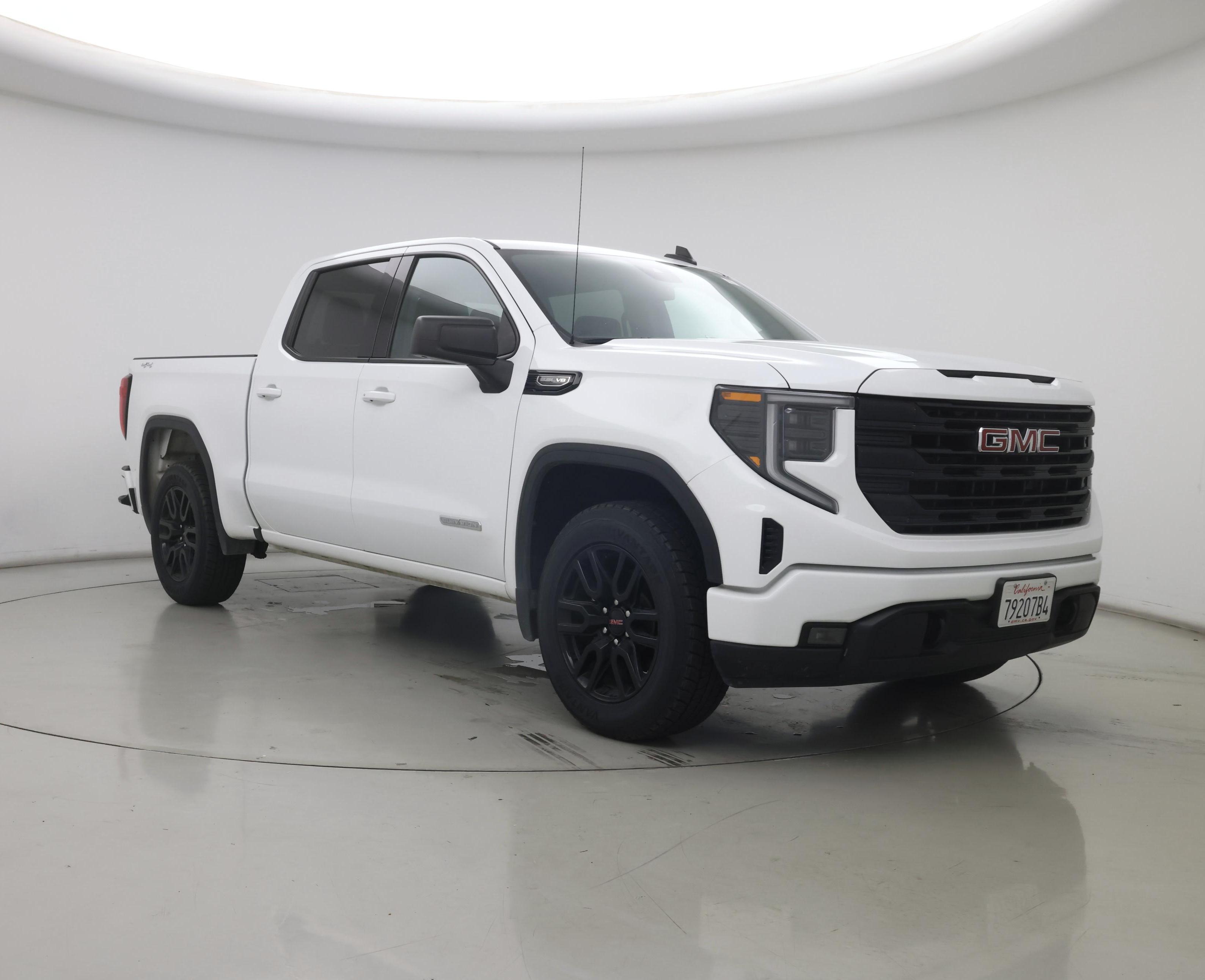 White 2024 GMC Sierra 1500 Pickup Truck Four-Wheel Drive Automatic