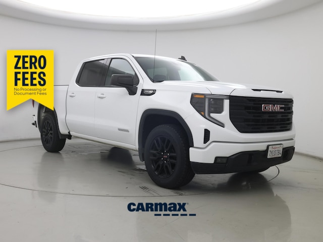 White 2024 GMC Sierra 1500 Pickup Truck Four-Wheel Drive Automatic