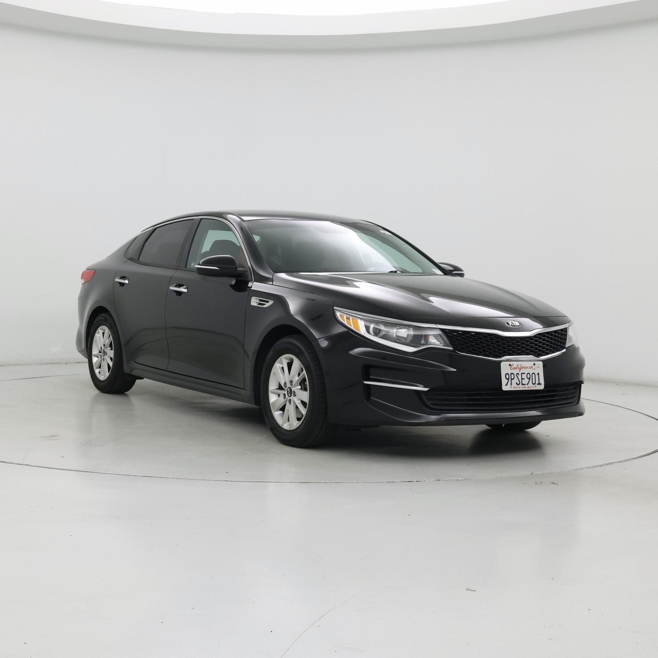 Black 2018 Kia Optima Sedan Front-Wheel Drive Automatic