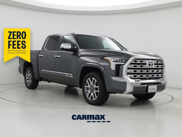 Gray 2026 Toyota Tundra 1794 Edition CrewMax Cab 4WD Pickup Truck Four-Wheel Drive Automatic