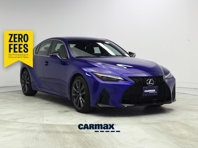 Blue 2025 Lexus IS 300 F Sport Design RWD Sedan Rear-Wheel Drive Automatic