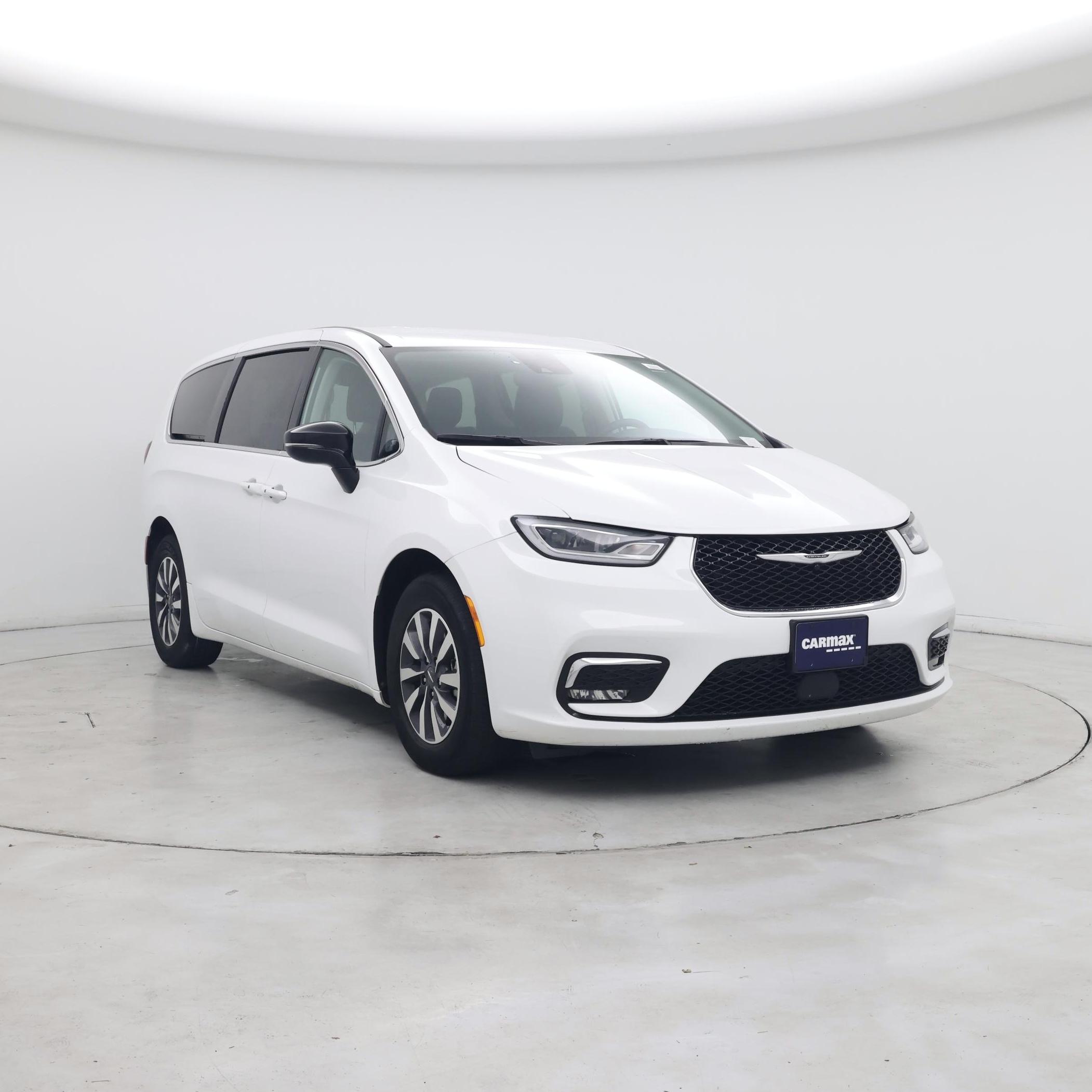 White 2024 Chrysler Pacifica Hybrid Select FWD Minivan Front-Wheel Drive Automatic