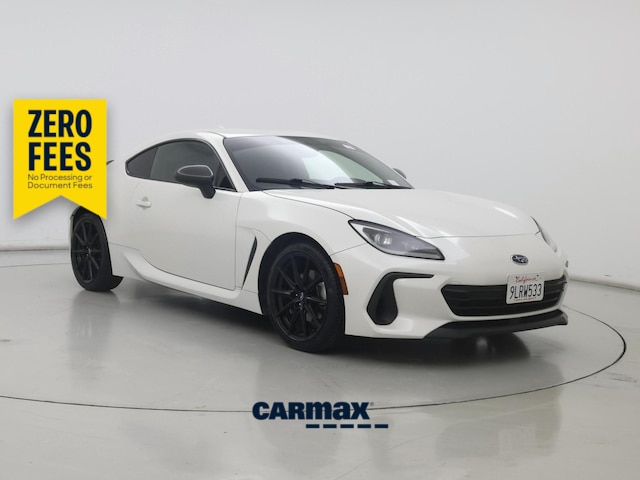 White 2022 Subaru BRZ Limited RWD Coupe Rear-Wheel Drive Manual