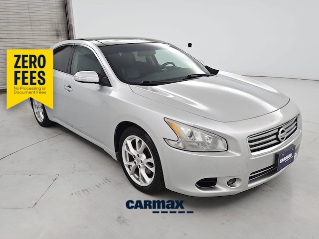 Silver 2014 Nissan Maxima SV Sedan Front-Wheel Drive Automatic