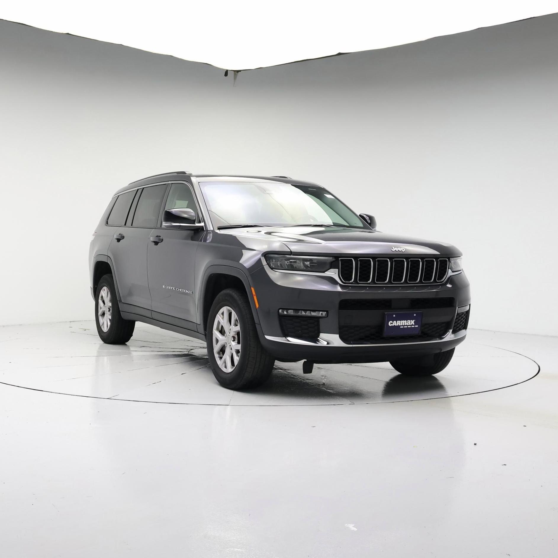 Gray 2022 Jeep Grand Cherokee L Limited 4WD SUV / Crossover Four-Wheel Drive Automatic