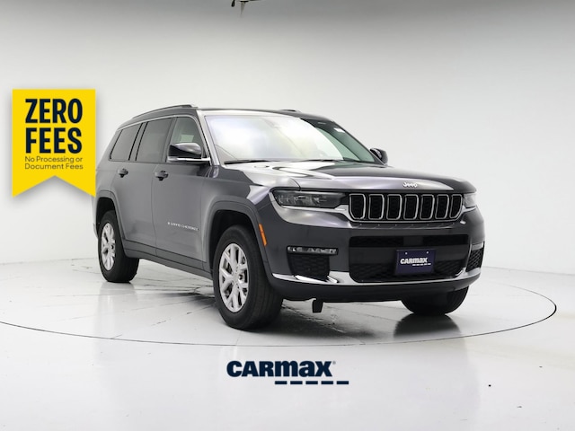 Gray 2022 Jeep Grand Cherokee L Limited 4WD SUV / Crossover Four-Wheel Drive Automatic