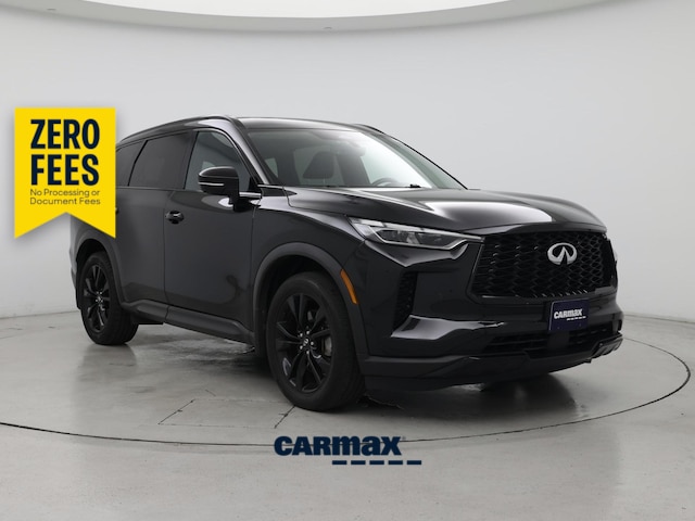 Black 2023 INFINITI QX60 Luxe AWD SUV / Crossover All-Wheel Drive Automatic