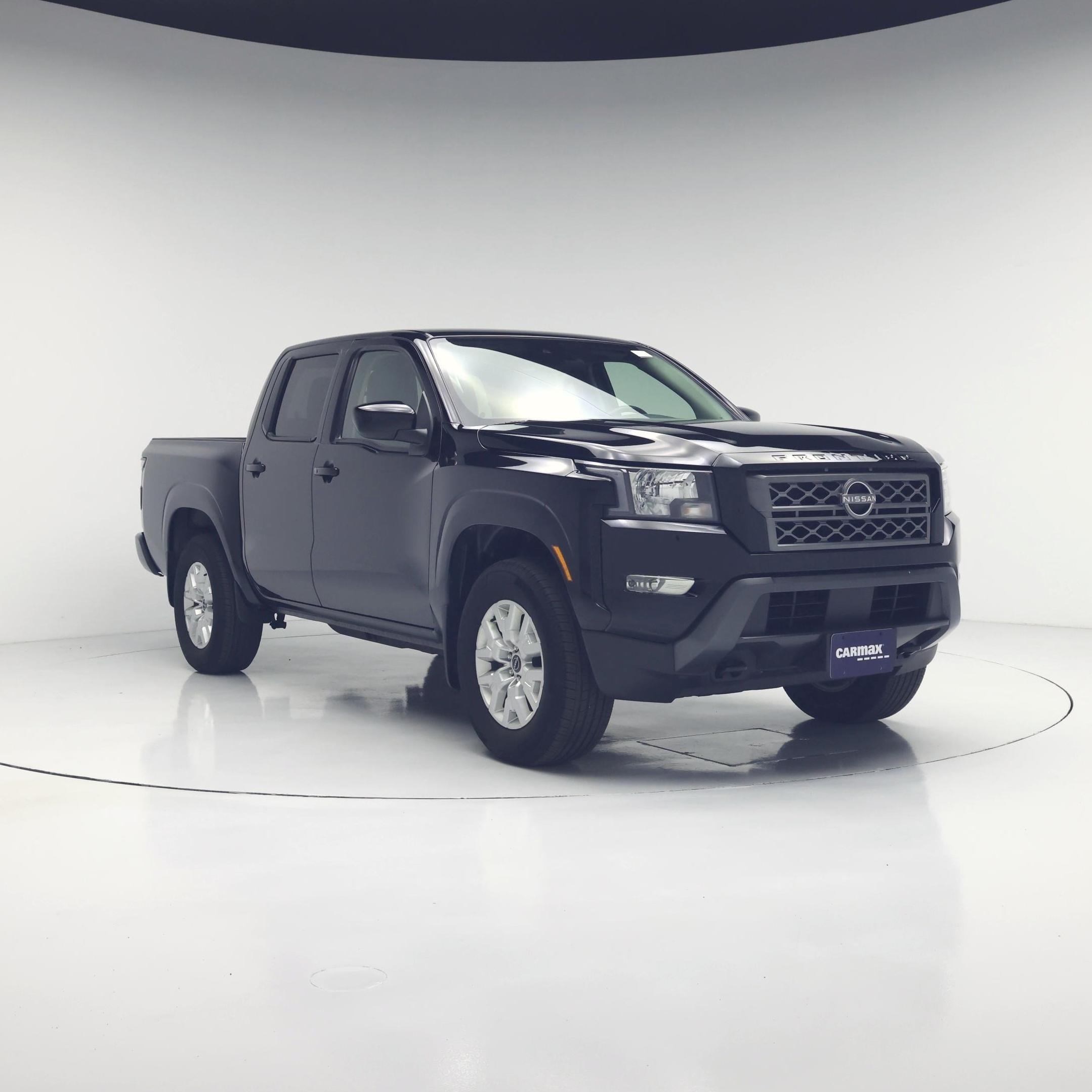 Black 2023 Nissan Frontier Pickup Truck Four-Wheel Drive Automatic