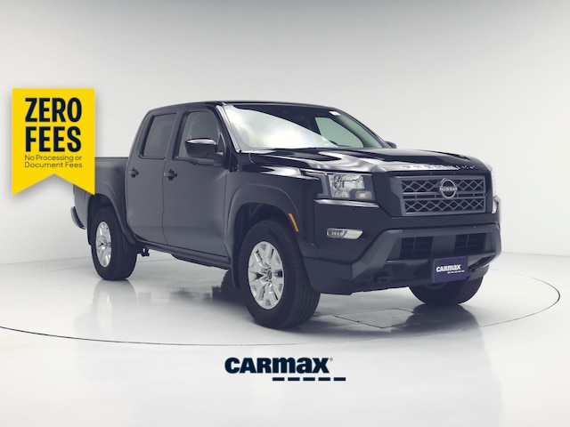 Black 2023 Nissan Frontier Pickup Truck Four-Wheel Drive Automatic