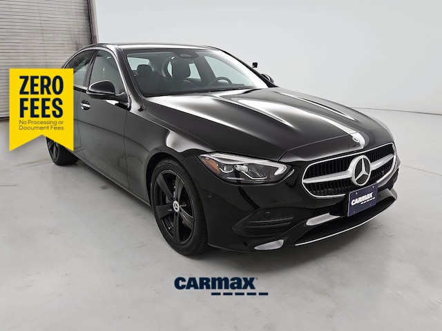 Black 2025 Mercedes-Benz C-Class Sedan All-Wheel Drive Automatic