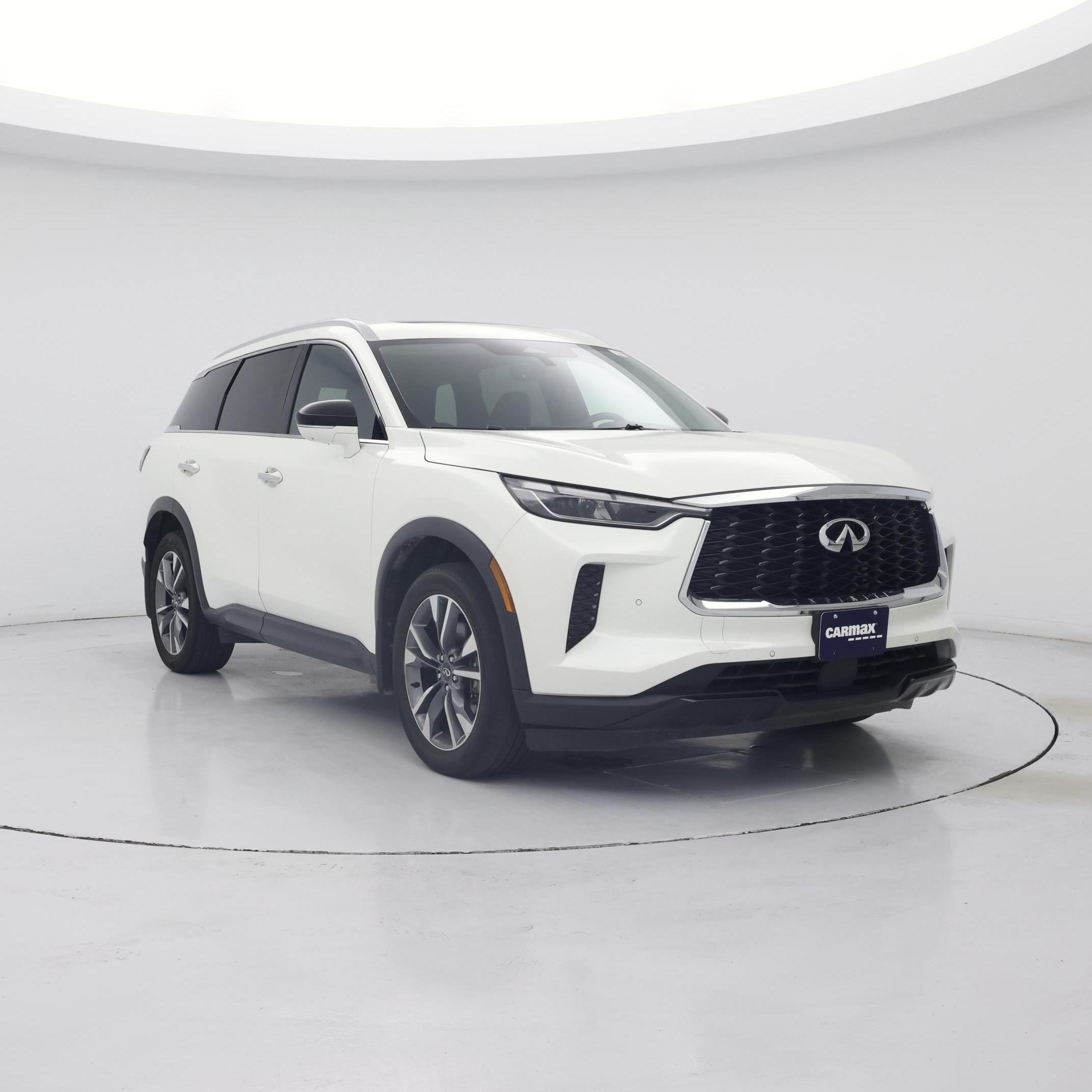 White 2023 INFINITI QX60 SUV / Crossover All-Wheel Drive Automatic