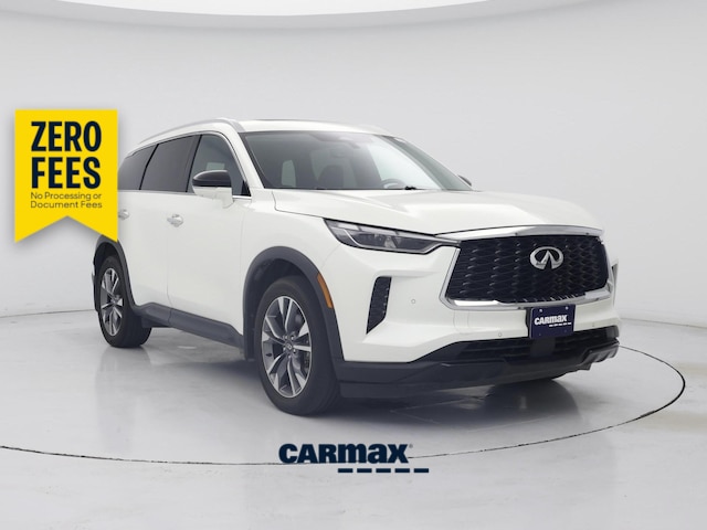 White 2023 INFINITI QX60 SUV / Crossover All-Wheel Drive Automatic
