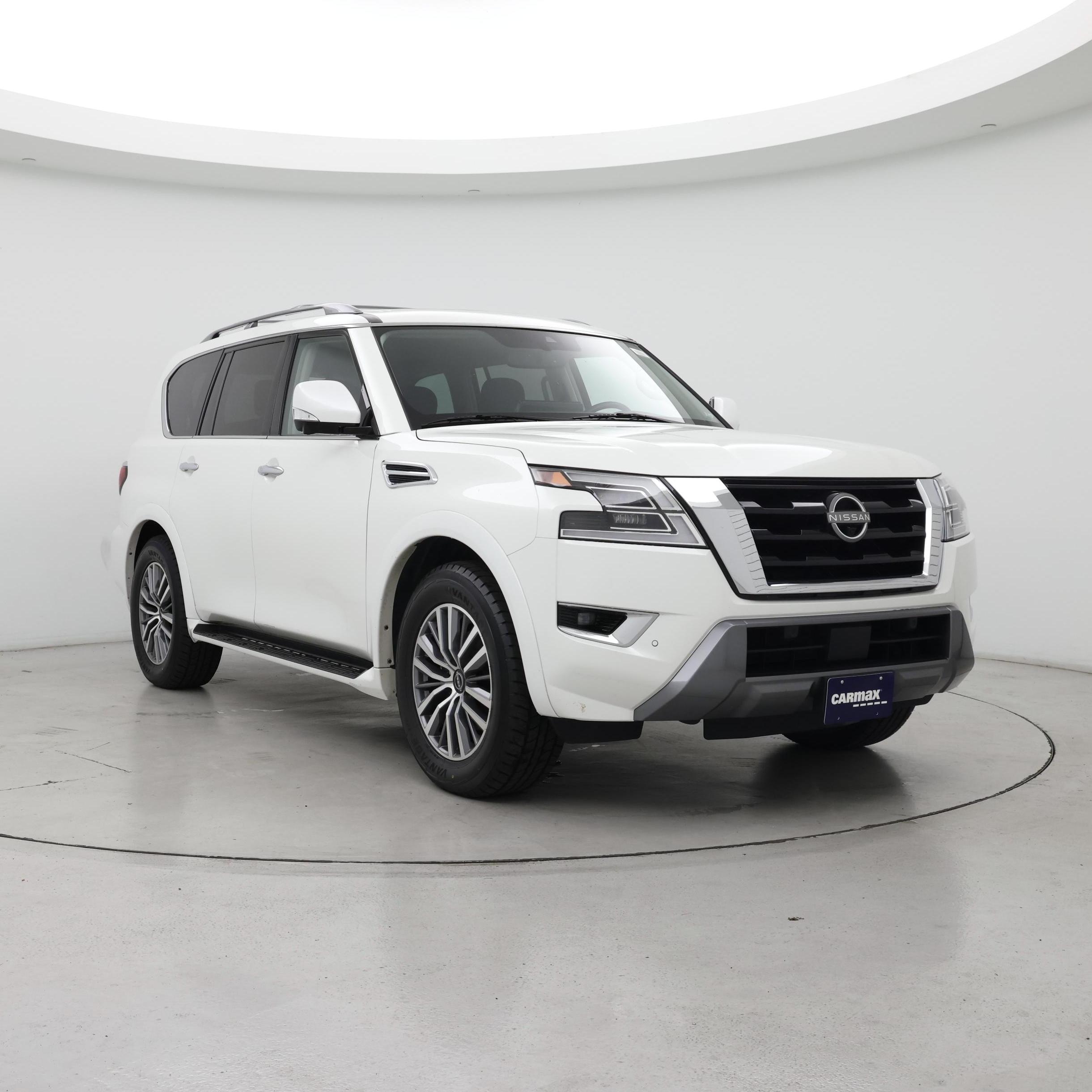 White 2023 Nissan Armada SUV / Crossover Four-Wheel Drive Automatic