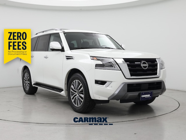White 2023 Nissan Armada SUV / Crossover Four-Wheel Drive Automatic