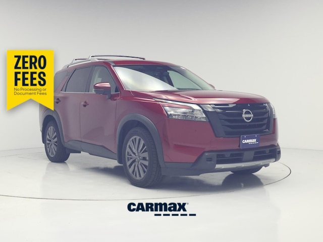 Red 2023 Nissan Pathfinder SUV / Crossover All-Wheel Drive Automatic