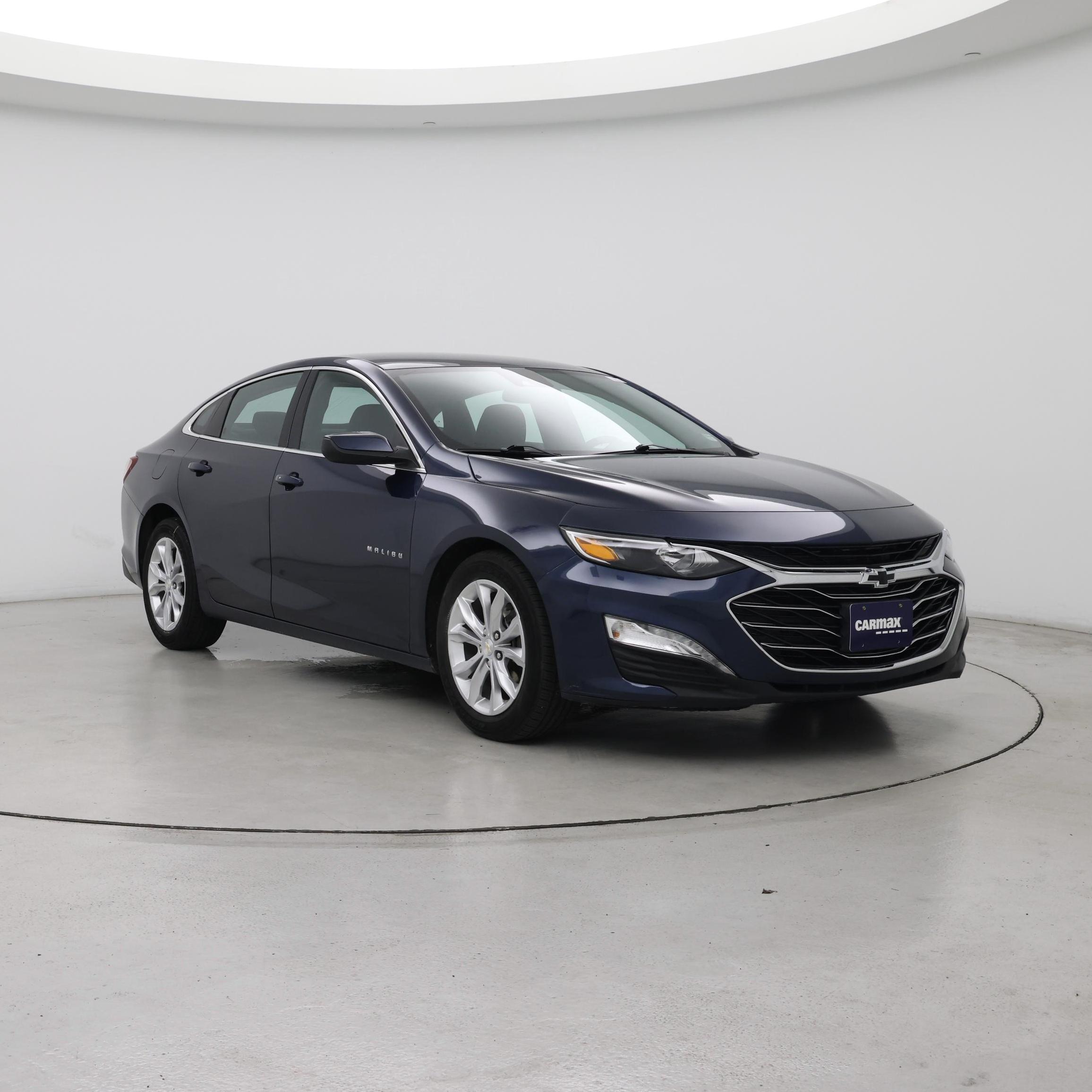 Blue 2020 Chevrolet Malibu Sedan Front-Wheel Drive Automatic