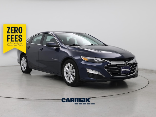 Blue 2020 Chevrolet Malibu Sedan Front-Wheel Drive Automatic