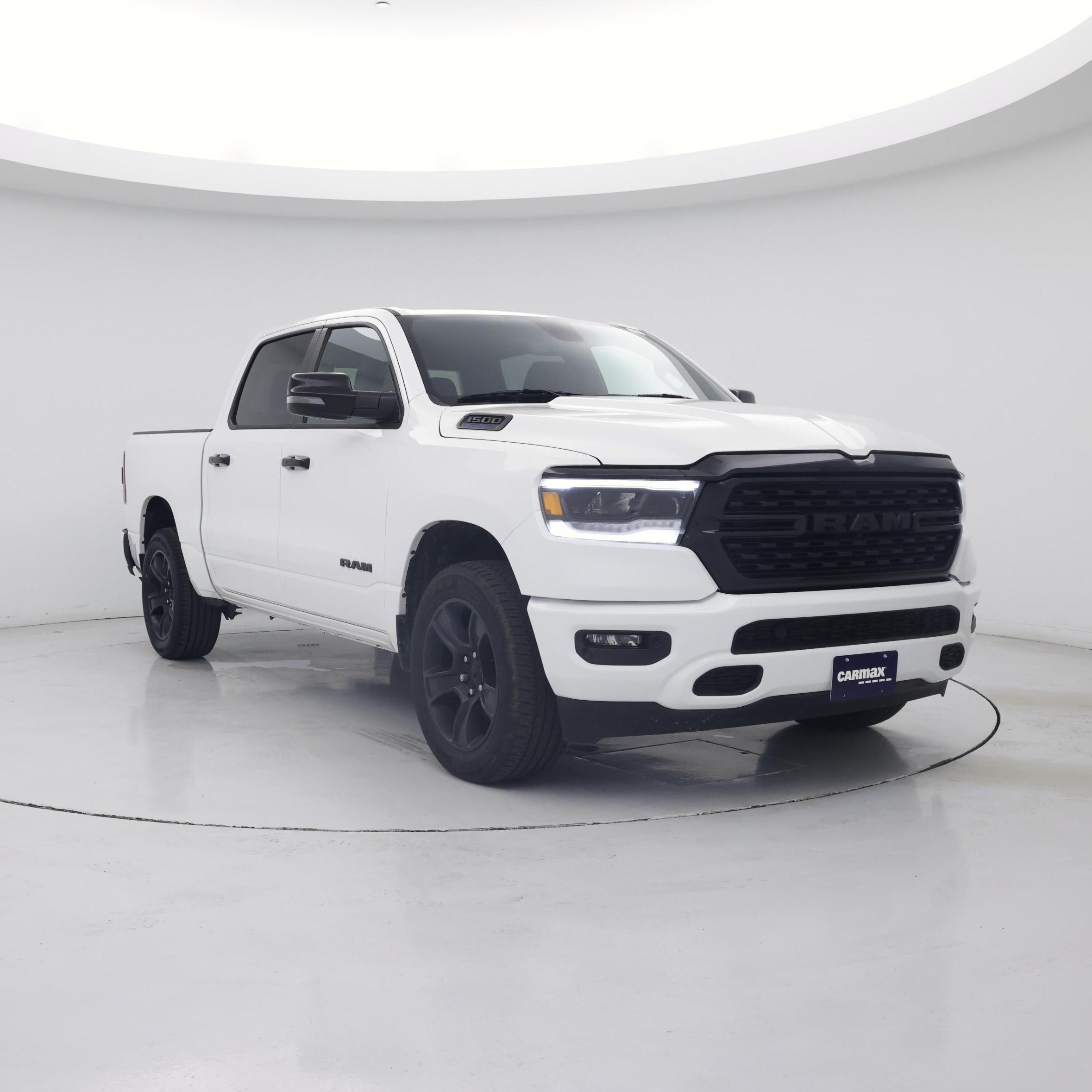 White 2023 RAM 1500 Pickup Truck  Automatic