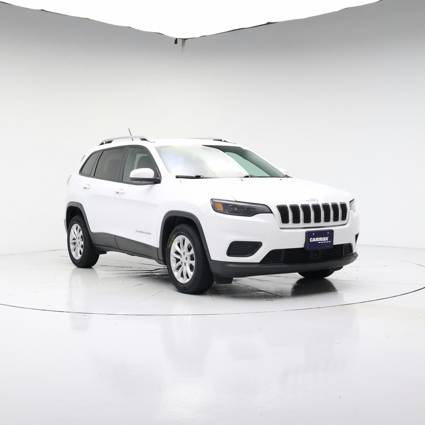 White 2021 Jeep Cherokee SUV / Crossover Front-Wheel Drive Automatic