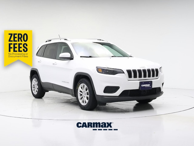 White 2021 Jeep Cherokee SUV / Crossover Front-Wheel Drive Automatic