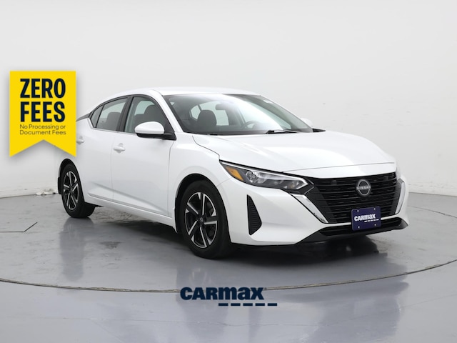 White 2024 Nissan Sentra Sedan Front-Wheel Drive Automatic