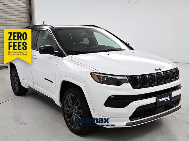 White 2023 Jeep Compass SUV / Crossover Four-Wheel Drive Automatic