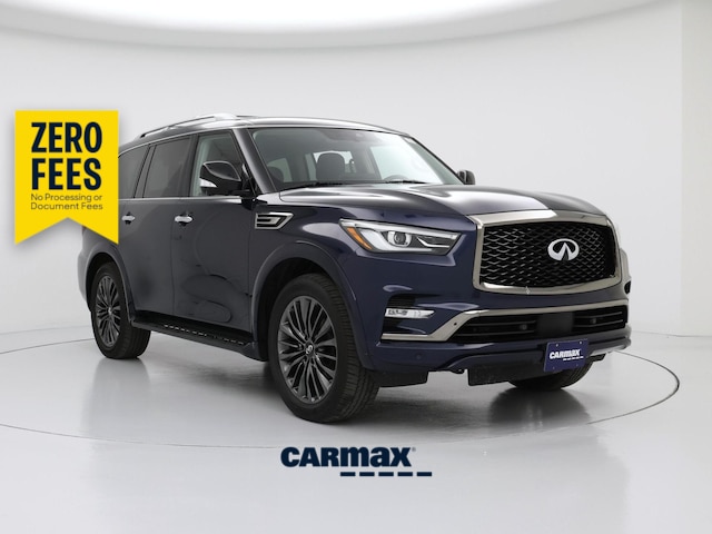 Blue 2024 INFINITI QX80 Premium Select 4WD SUV / Crossover All-Wheel Drive Automatic