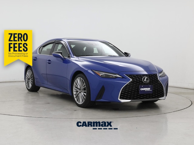Blue 2022 Lexus IS Sedan All-Wheel Drive Automatic