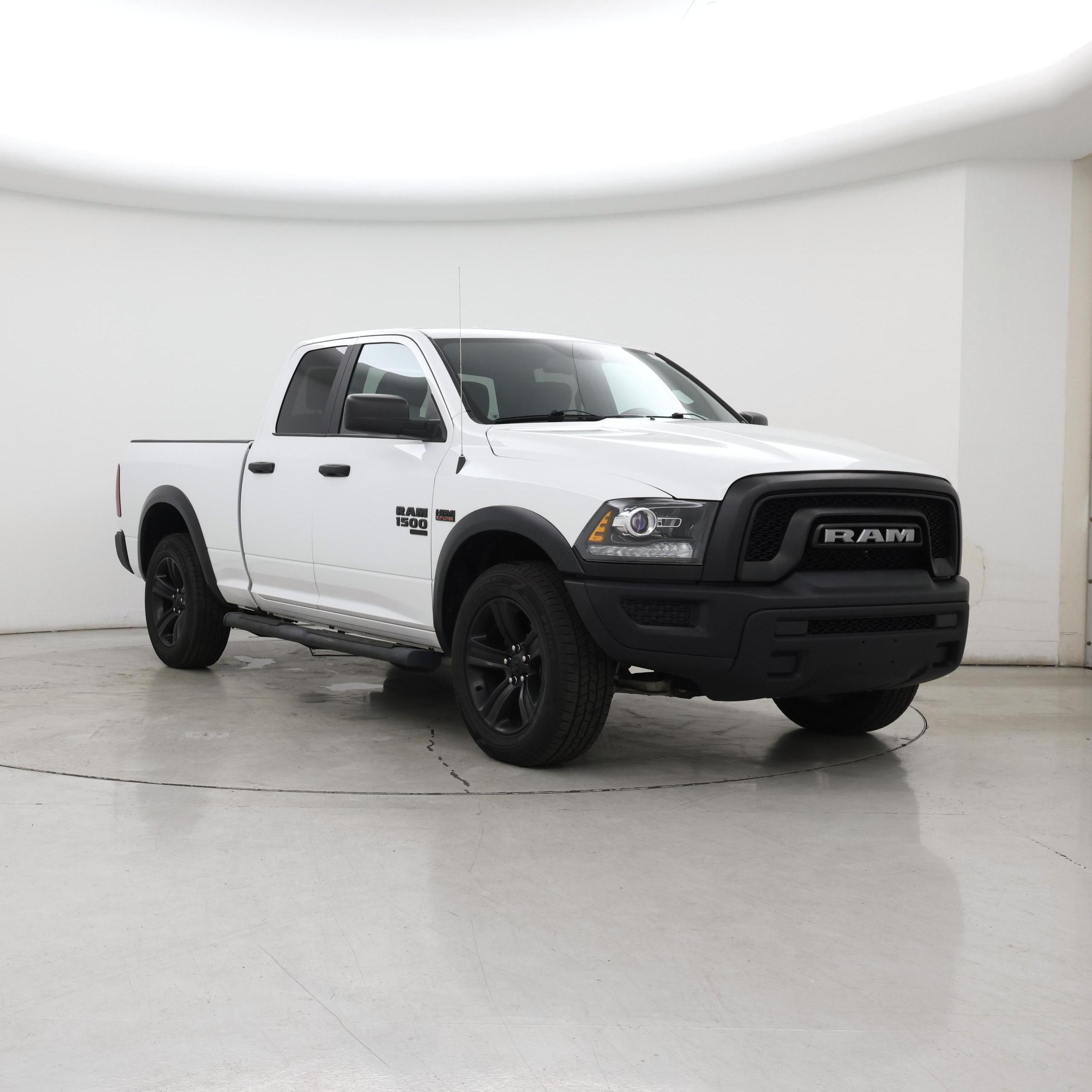 White 2022 RAM 1500 Pickup Truck Four-Wheel Drive Automatic