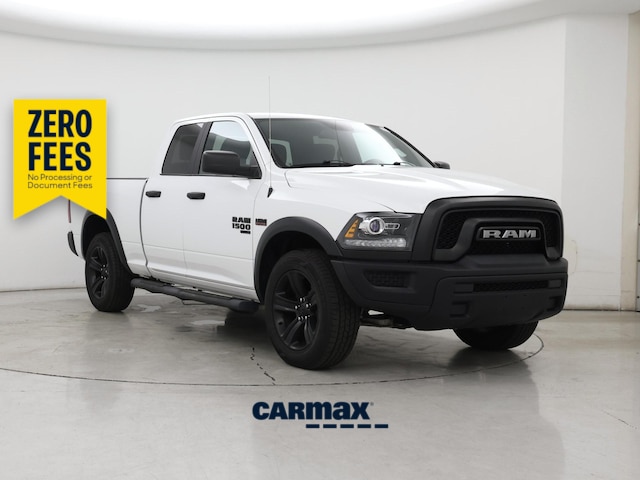 White 2022 RAM 1500 Pickup Truck Four-Wheel Drive Automatic