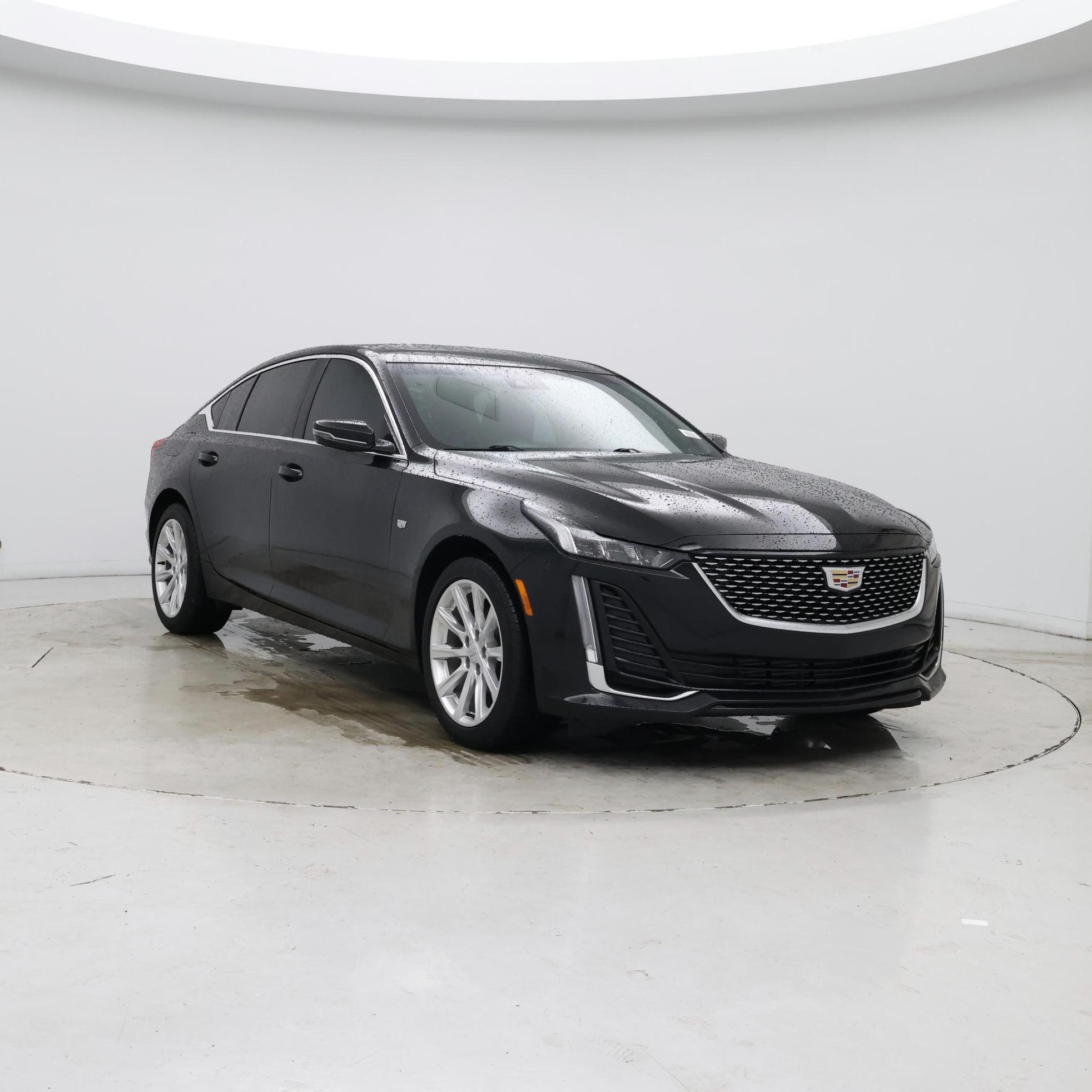 Black 2023 Cadillac CT5 Sedan All-Wheel Drive Automatic