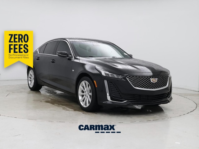 Black 2023 Cadillac CT5 Sedan All-Wheel Drive Automatic