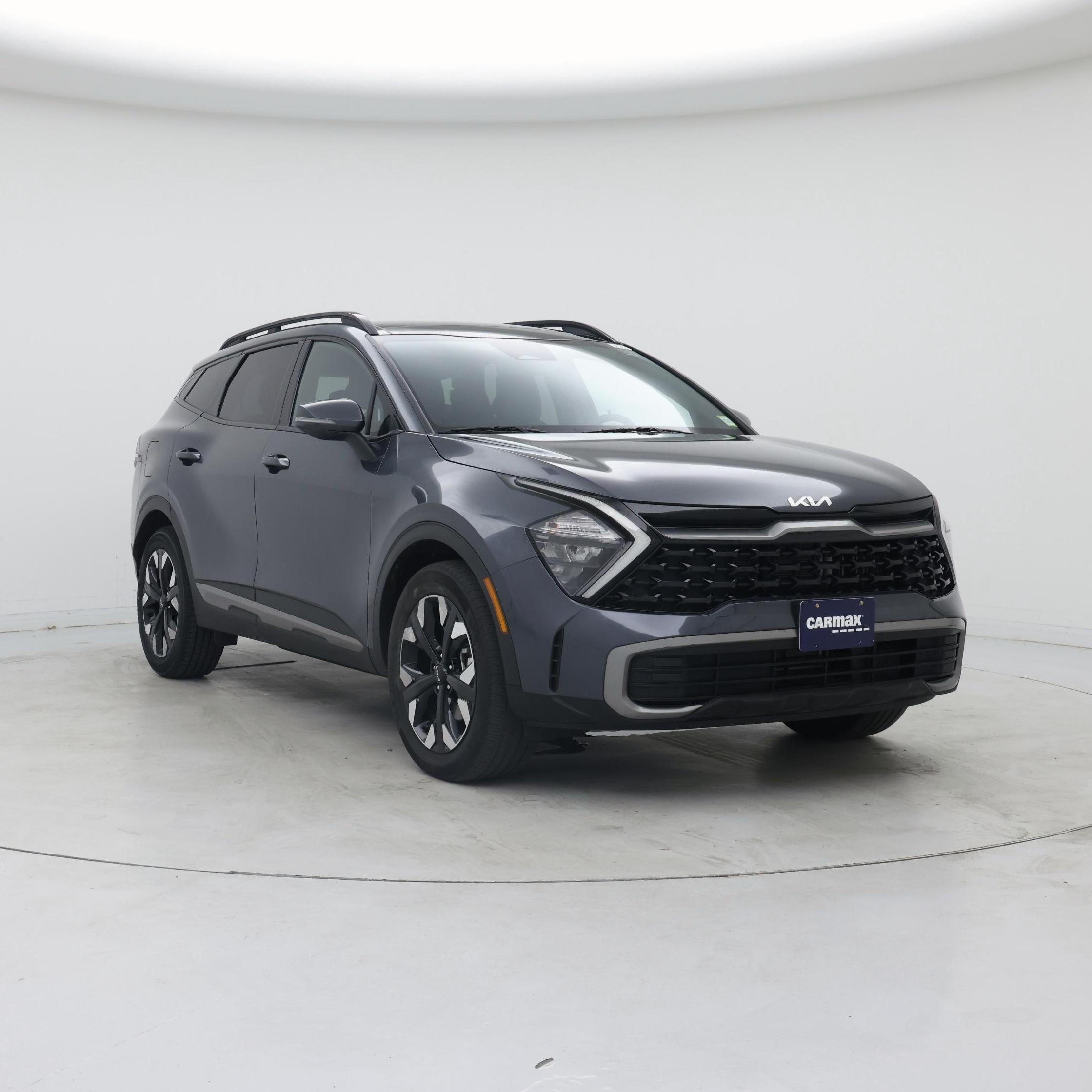 Gray 2023 Kia Sportage Hybrid Plug-In SUV / Crossover All-Wheel Drive Automatic