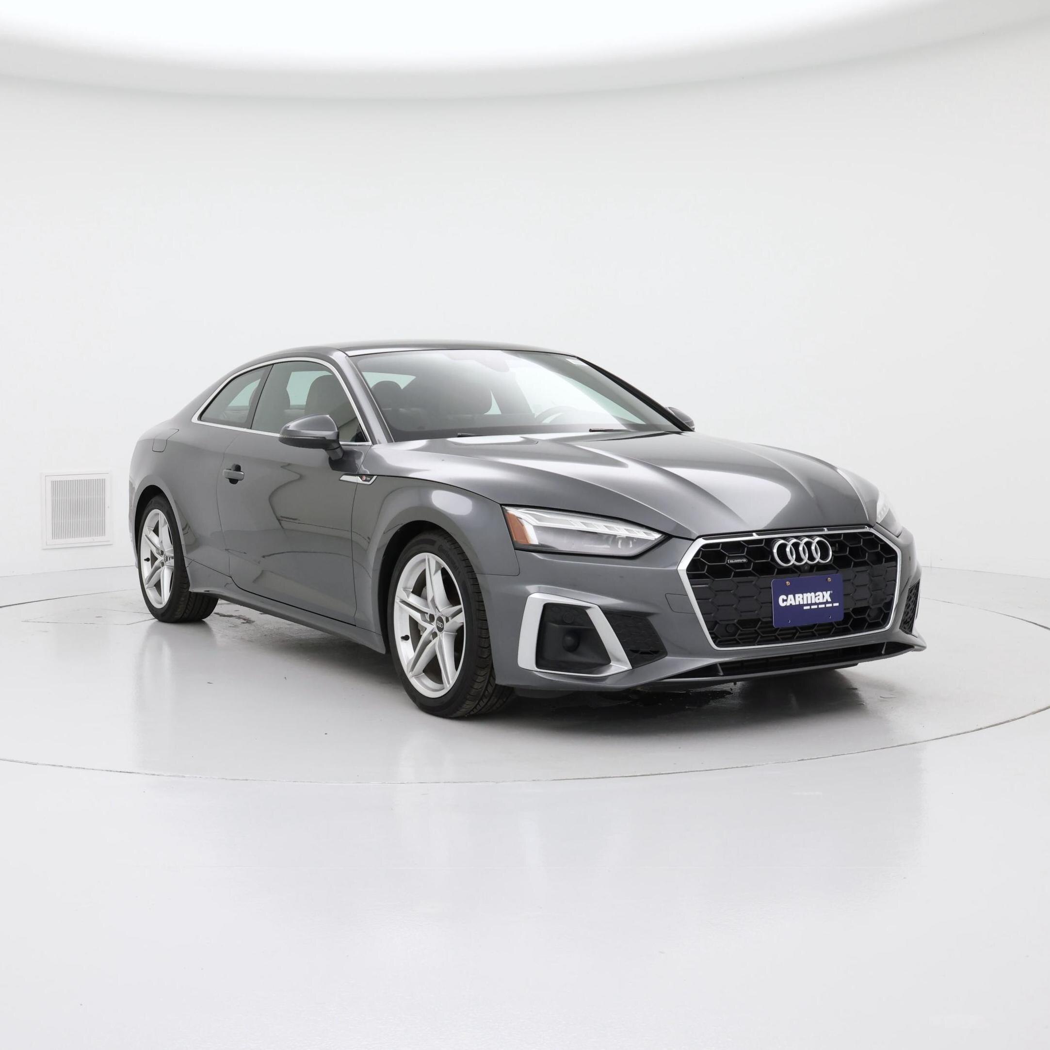 Gray 2022 Audi A5 quattro Premium Plus S Line 45 TFSI Coupe AWD Coupe All-Wheel Drive Automatic