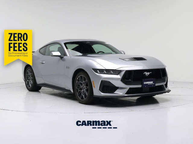 Silver 2025 Ford Mustang GT Premium Fastback RWD Coupe Rear-Wheel Drive Automatic