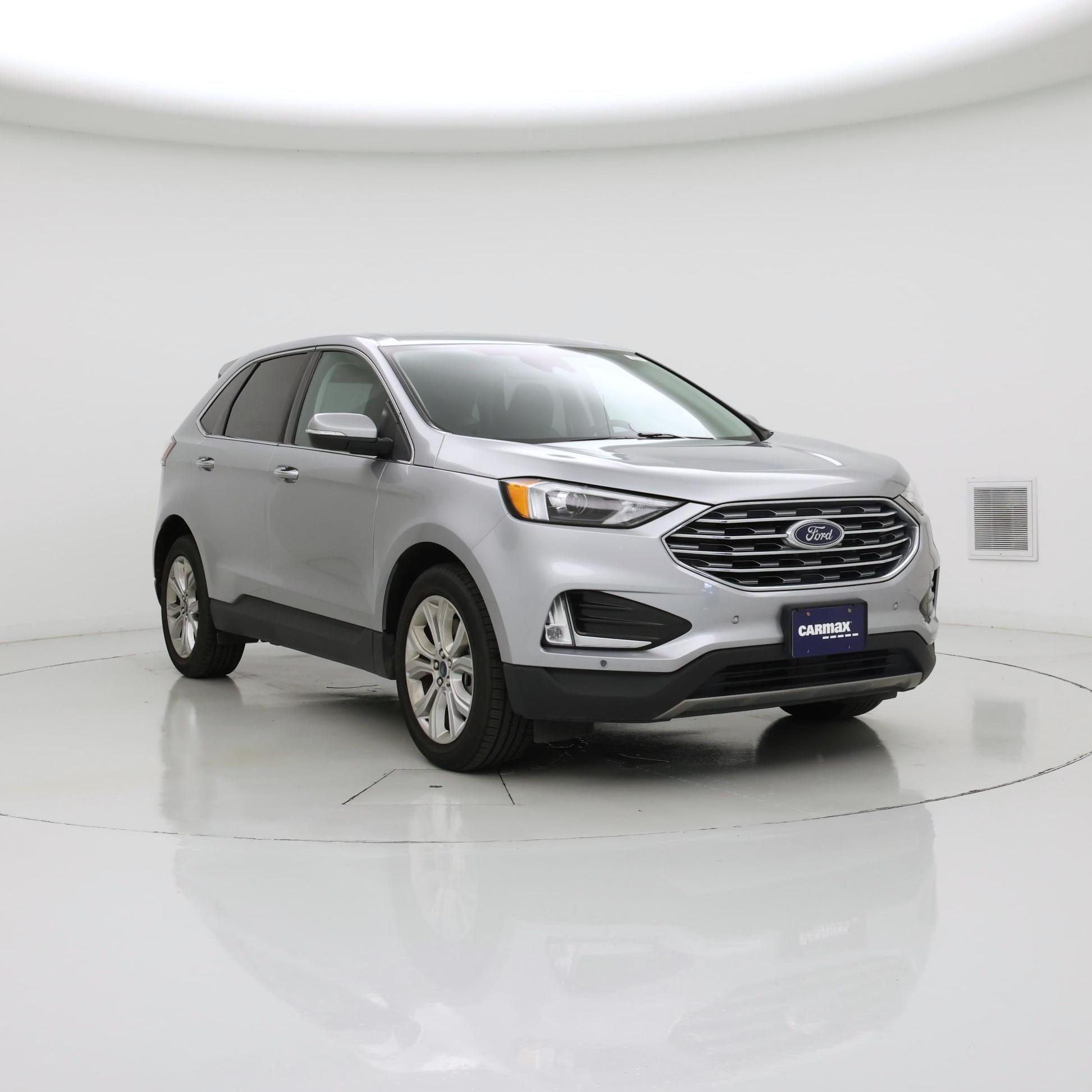 Silver 2022 Ford Edge SUV / Crossover All-Wheel Drive Automatic