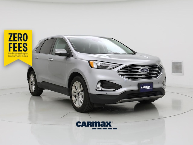 Silver 2022 Ford Edge SUV / Crossover All-Wheel Drive Automatic