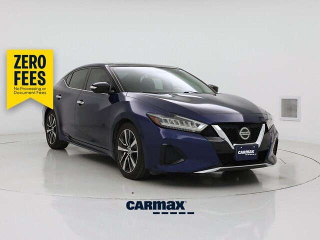 Blue 2019 Nissan Maxima Sedan Front-Wheel Drive Automatic