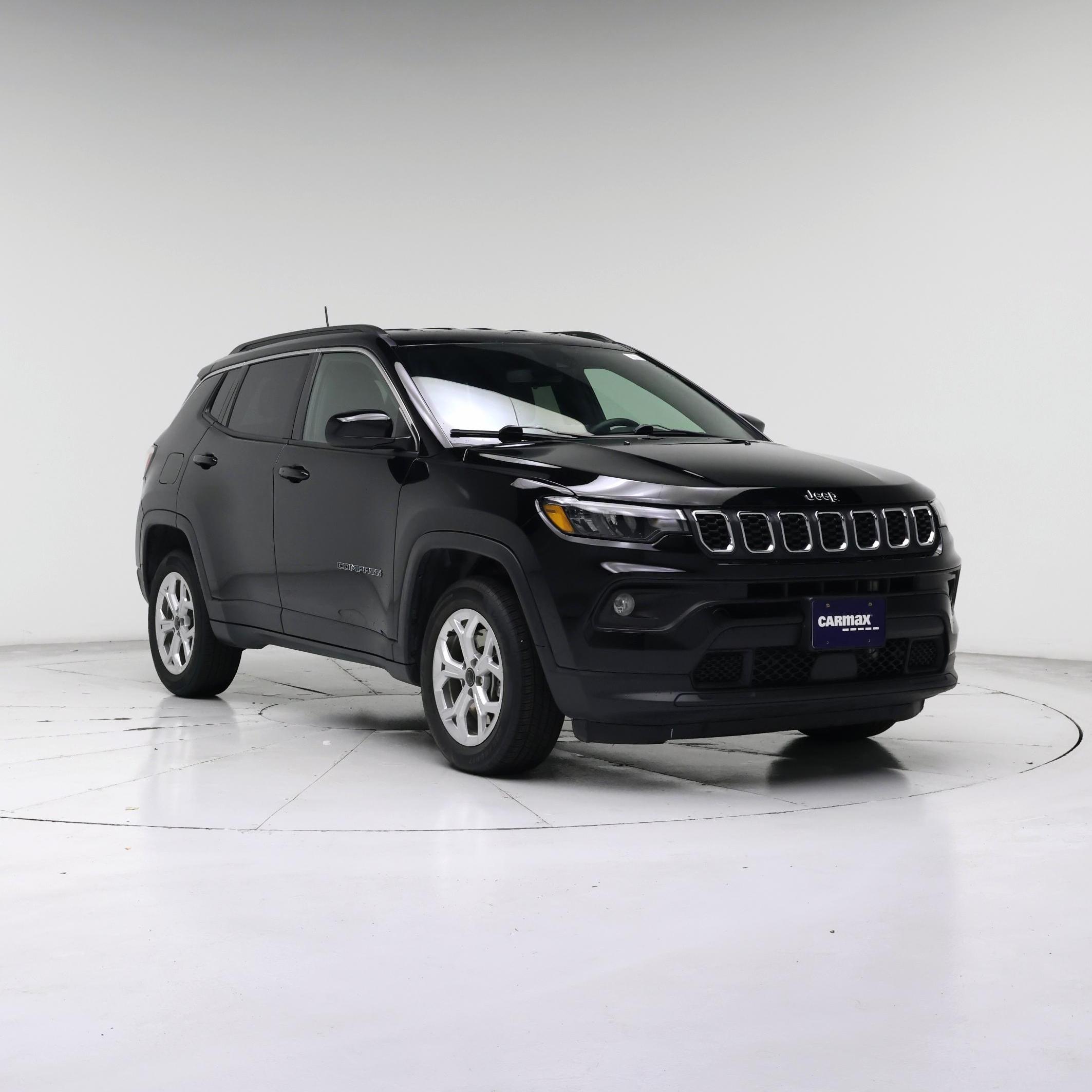 Black 2025 Jeep Compass SUV / Crossover Four-Wheel Drive Automatic