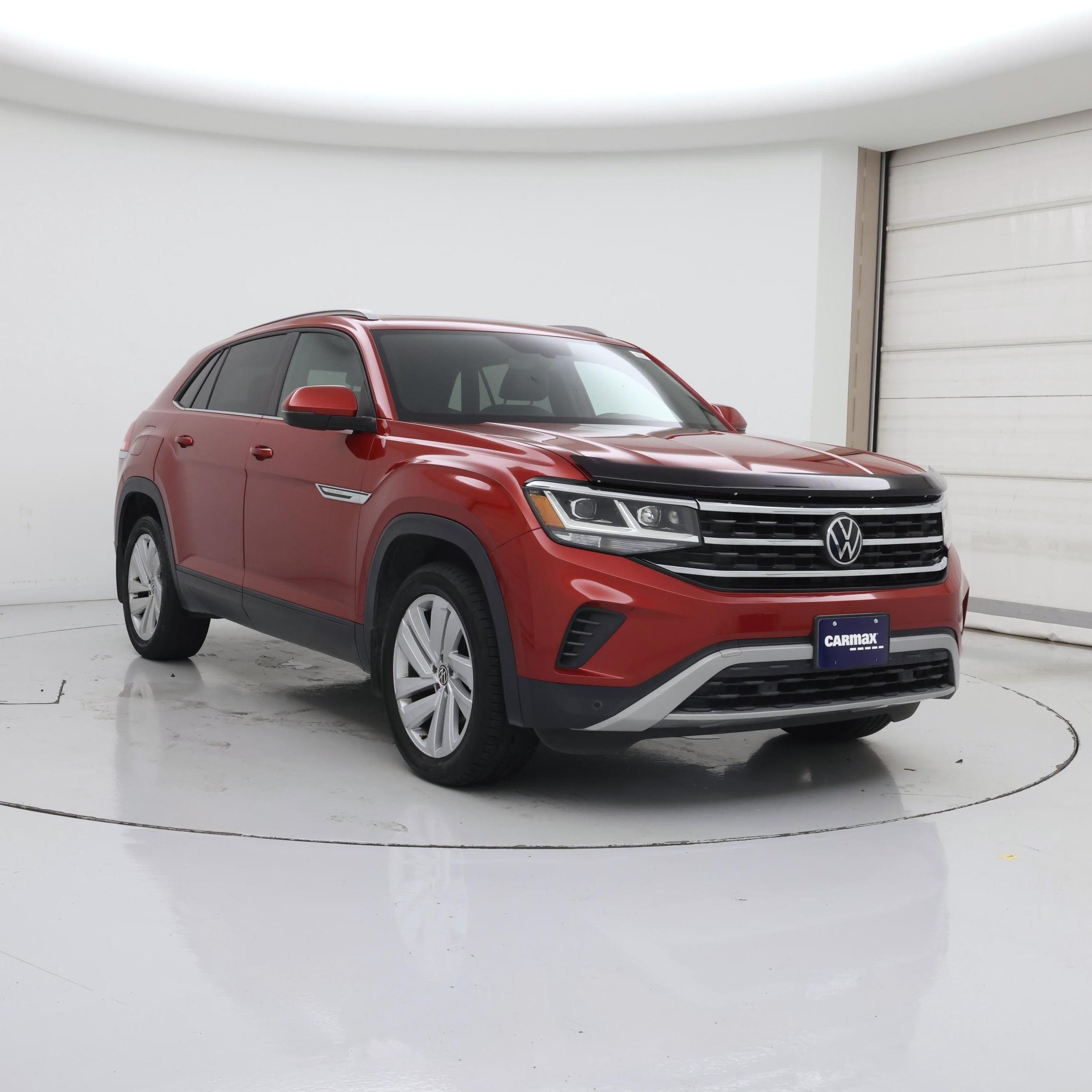 Red 2020 Volkswagen Atlas Cross Sport SUV / Crossover All-Wheel Drive Automatic