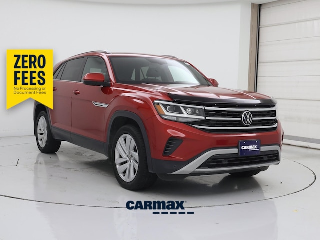 Red 2020 Volkswagen Atlas Cross Sport SUV / Crossover All-Wheel Drive Automatic