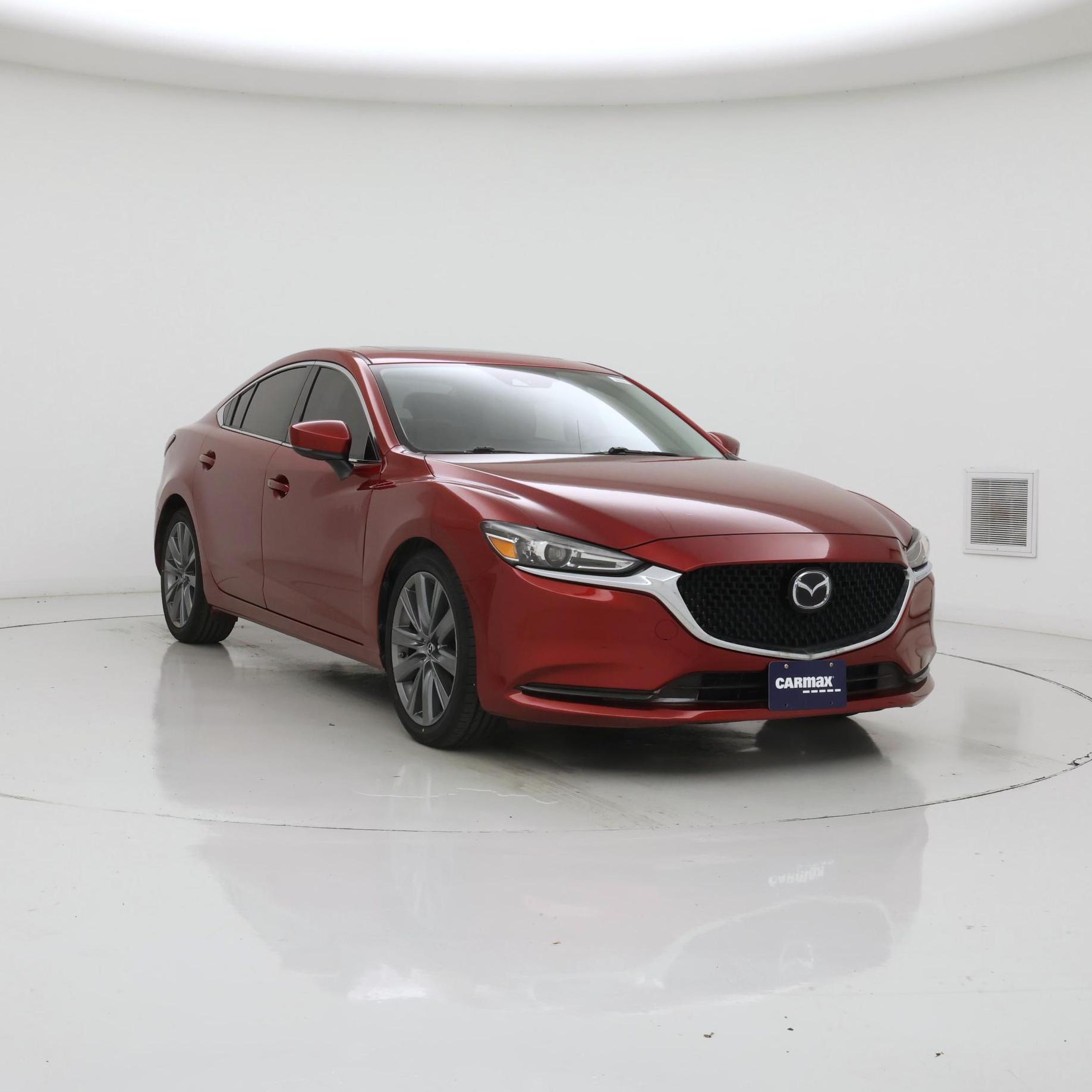 Red 2018 Mazda MAZDA6 Sedan Front-Wheel Drive Automatic