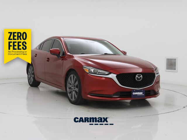 Red 2018 Mazda MAZDA6 Sedan Front-Wheel Drive Automatic