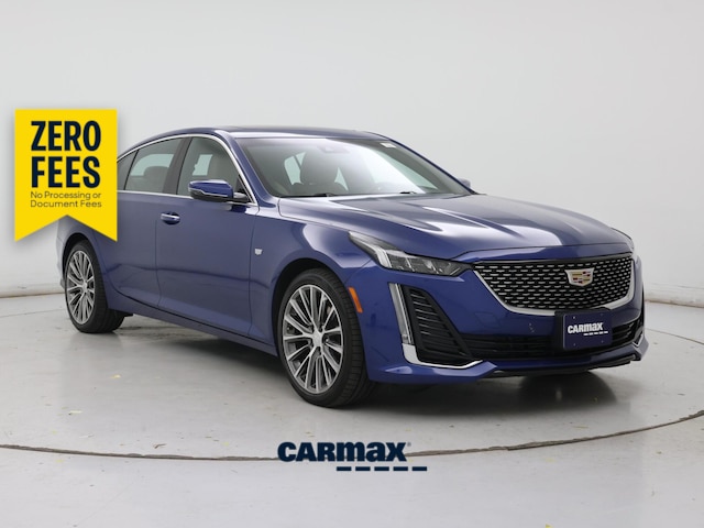 Blue 2020 Cadillac CT5 Premium Luxury Sedan AWD Sedan All-Wheel Drive Automatic