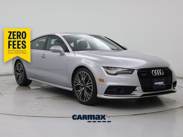 Silver 2018 Audi A7 Sedan All-Wheel Drive Automatic